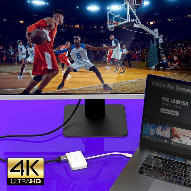 USB-C® to 4K HDMI™ Ethernet Adapter