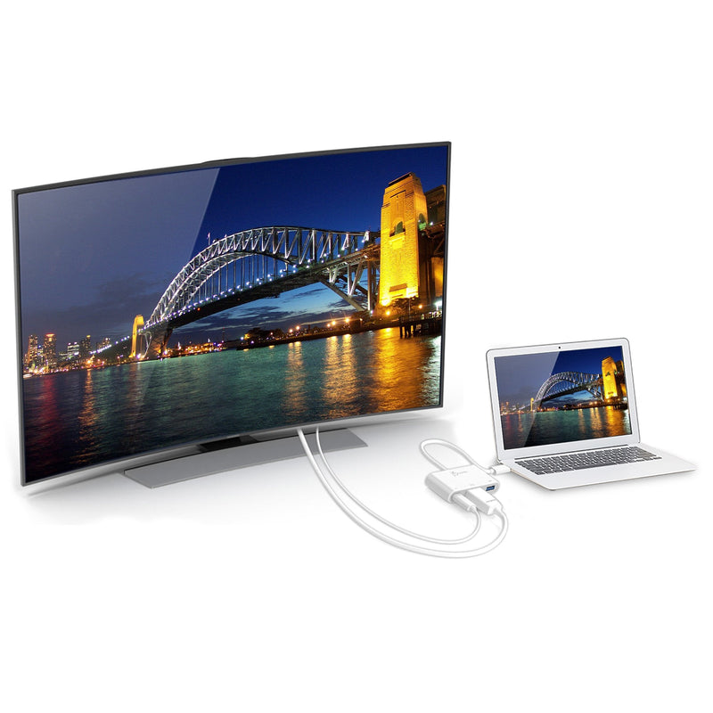 USB-C® to HDMI™ & USB™ 3.0 with Power Delivery