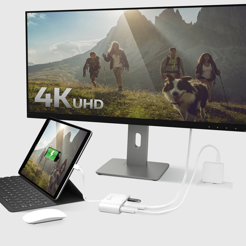 USB-C® to HDMI™ & USB™ 3.0 with Power Delivery