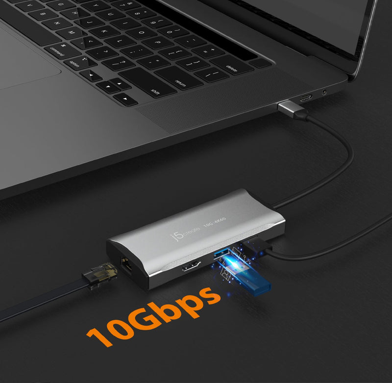 4K60 Elite USB-C® 10Gbps Travel Dock