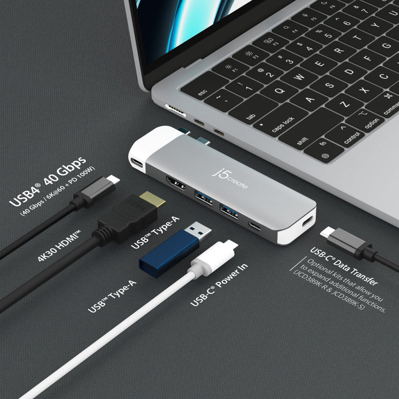 USB-C® 6K Premium Hub