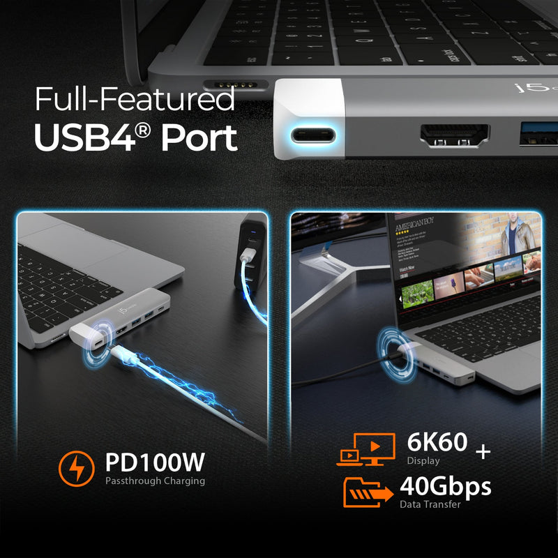 USB-C® 6K Premium Hub