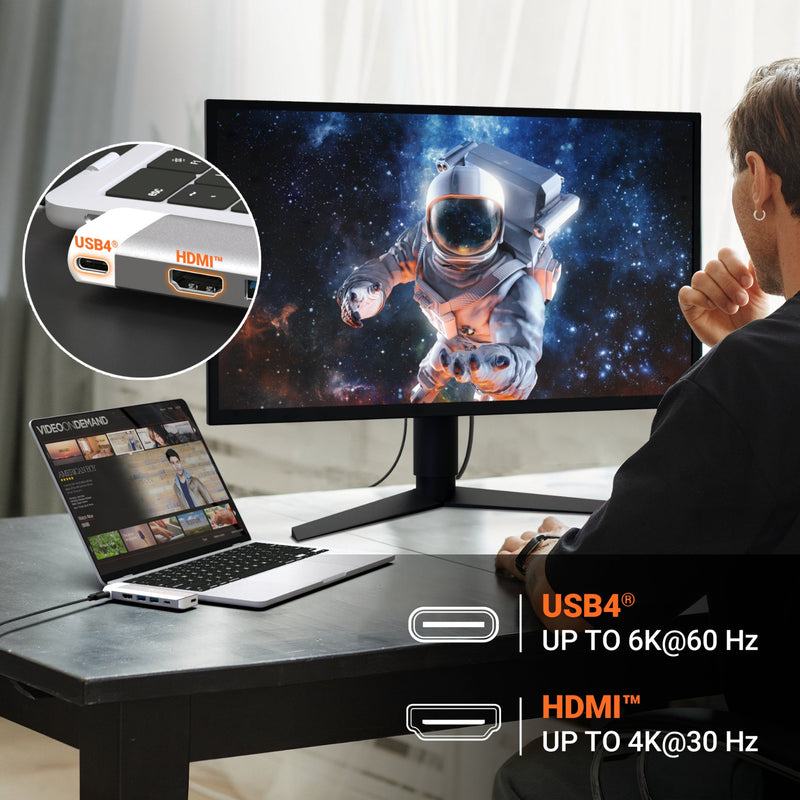 USB-C® 6K Premium Hub