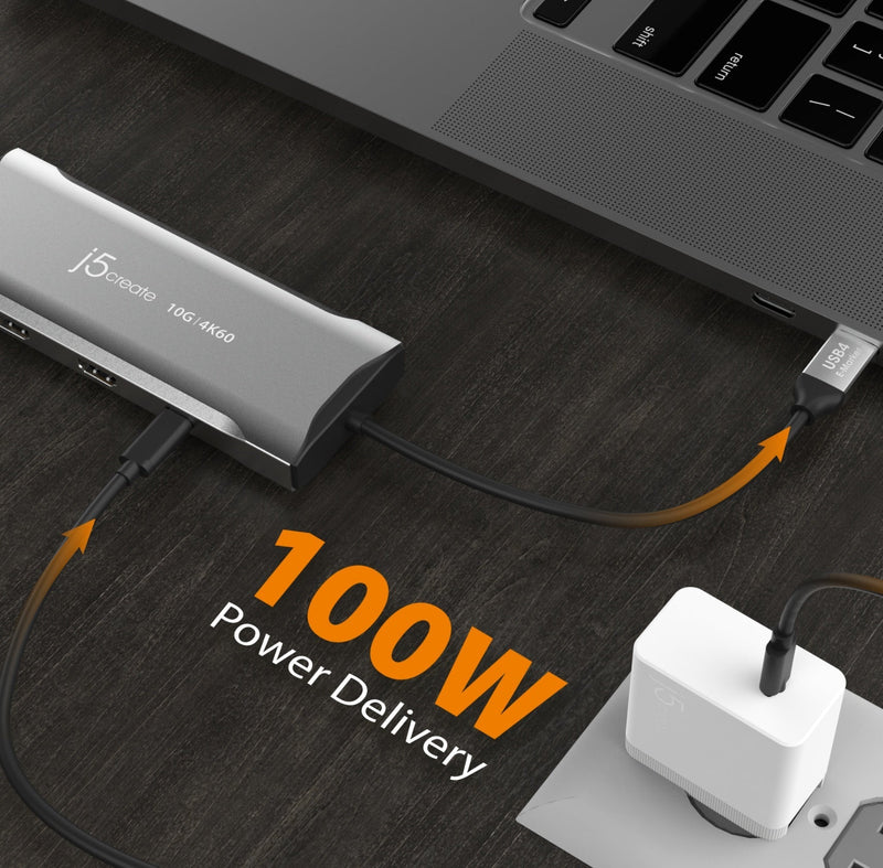 4K60 Elite USB-C® Triple-Monitor 10Gbps Mini Dock