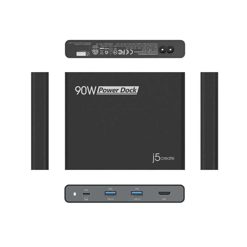 90W Built-in USB-C™ Travel Dock