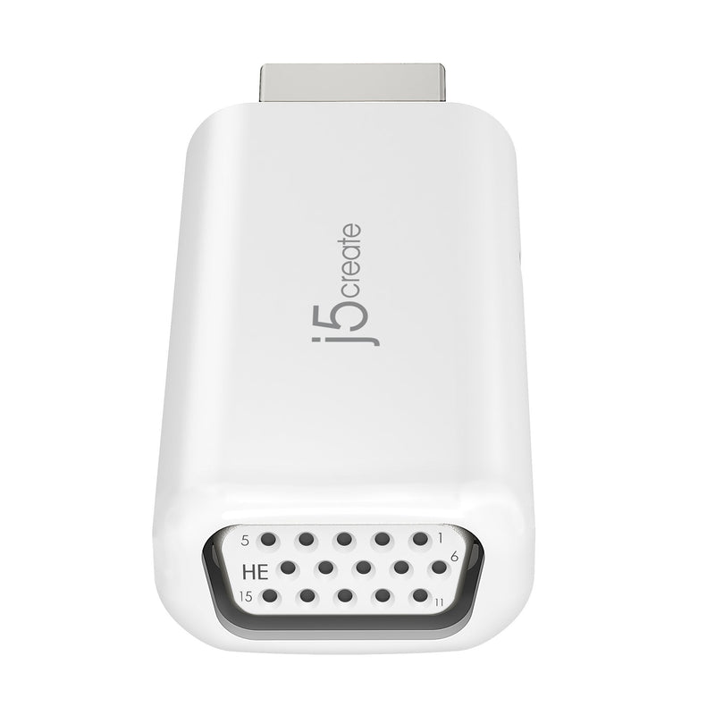 HDMI™ to VGA Video Adapter Converter with Audio