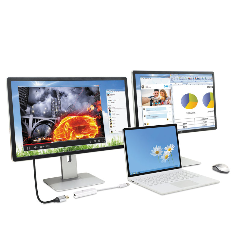 USB™ to HDMI™ Multi-Monitor Adapter