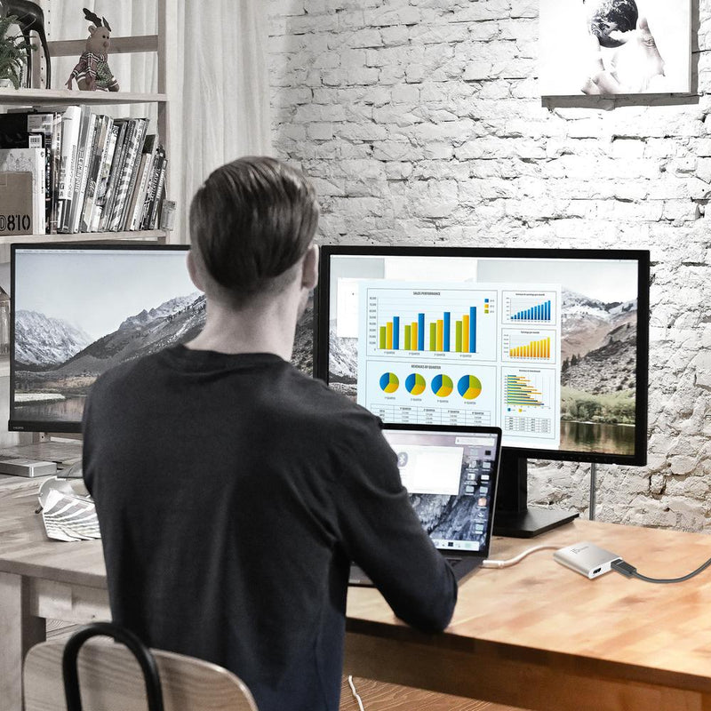 USB™ 3.0 to Dual HDMI™ Multi-Monitor Adapter