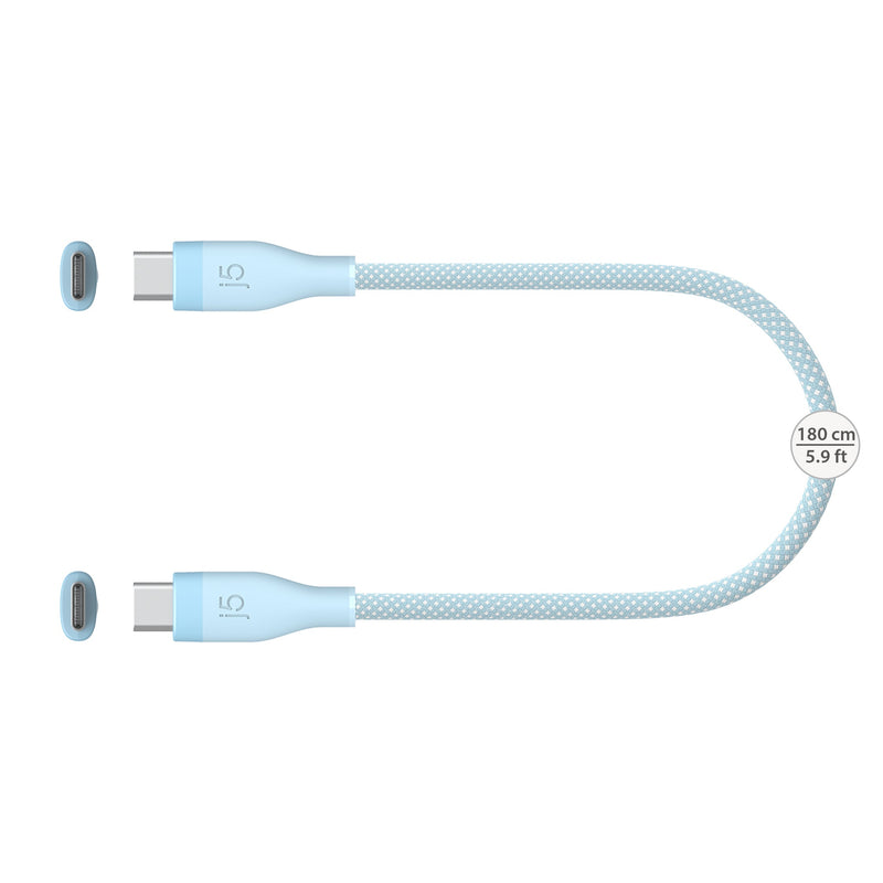 USB-C® 60W Ultra Soft Double-Braided Fast Charging Cable