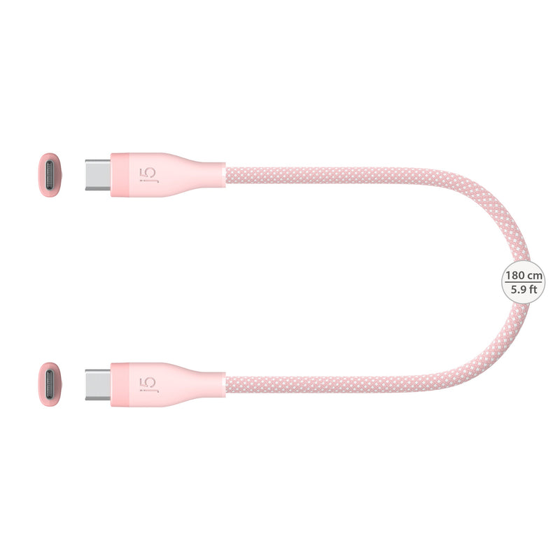 USB-C® 60W Ultra Soft Double-Braided Fast Charging Cable