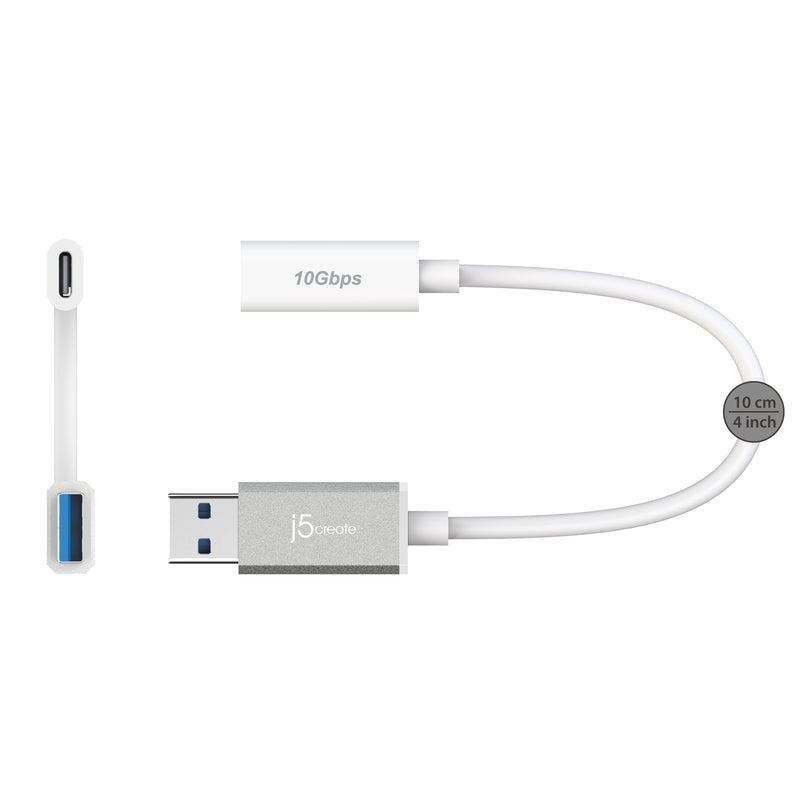 10Gbps USB™ Type-A to USB-C® Cable