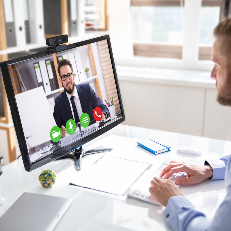 USB™ HD Webcam with 360° Rotation