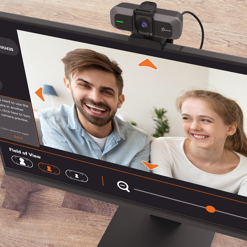 USB™ 4K ULTRA HD Webcam
