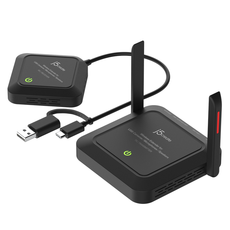 Wireless Extender for USB™ Cameras / Microphones /  Speakers