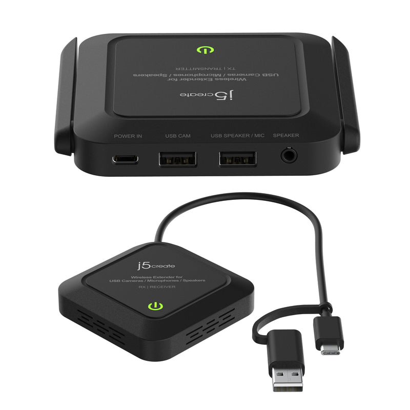 Wireless Extender for USB™ Cameras / Microphones /  Speakers